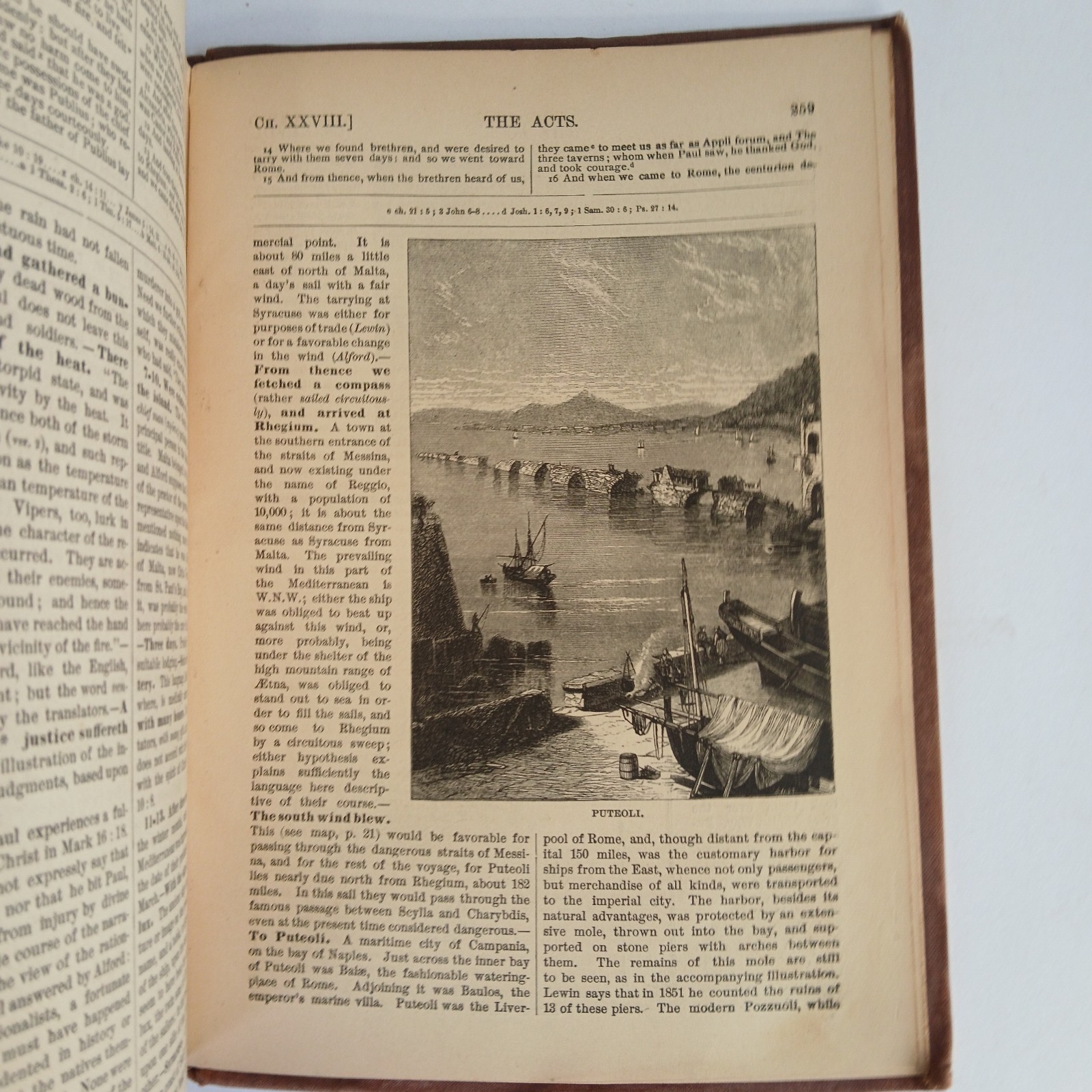 1876 An Illustrated Commentary On The Acts Of The Apostles Rev Lyman Abbot, WEAR