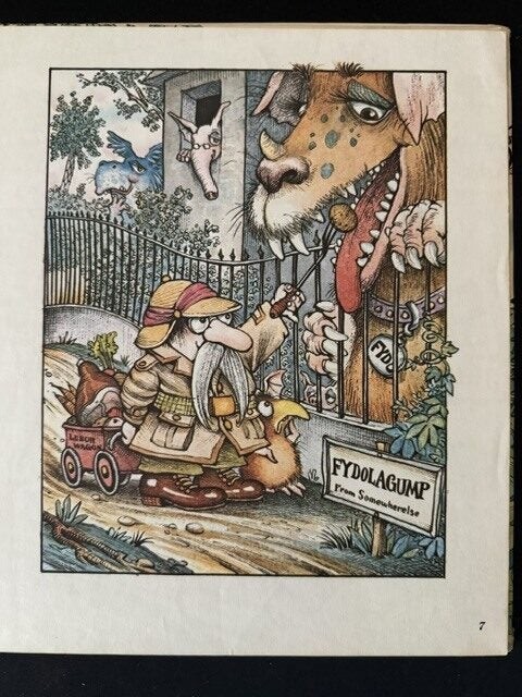 Mercer Mayer / Professor Wormbog in Search for the Zipperump-a-zoo 1st ed 1976