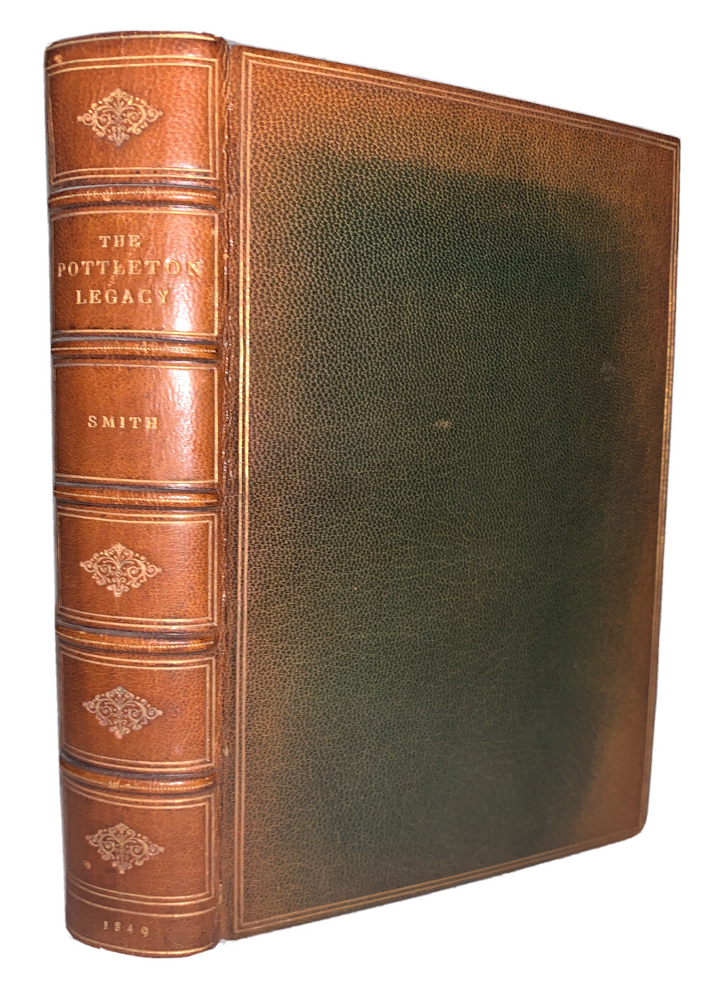 FINELY BOUND, Ex-Libris RODMAN WANAMAKER, 1849, 1st, THE POTTLETON LEGACY, SMITH