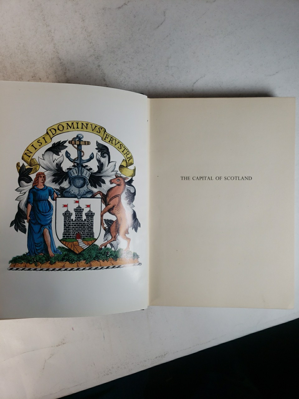 The Capital of Scotland by Moray McLaren 1950 Contemplation on Edinburgh