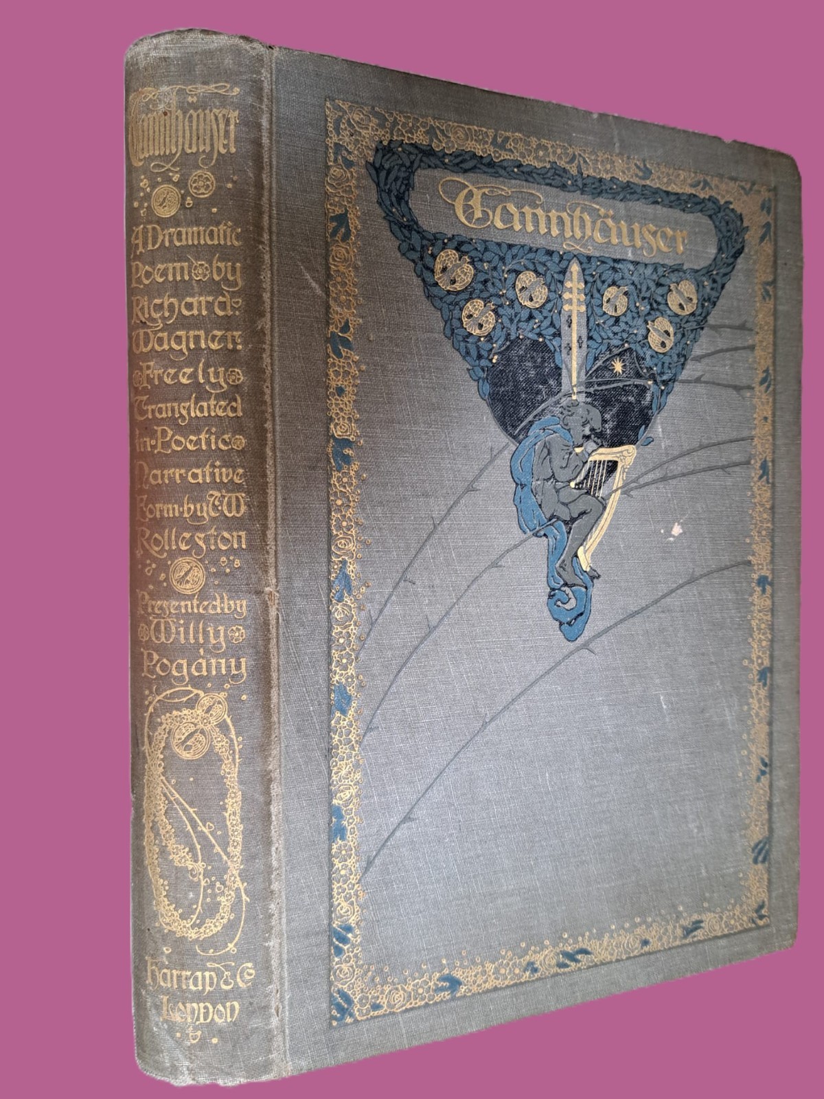 Tannhauser by Richard Wagner Illustrated Willy Pogany 1911 Hardback Book