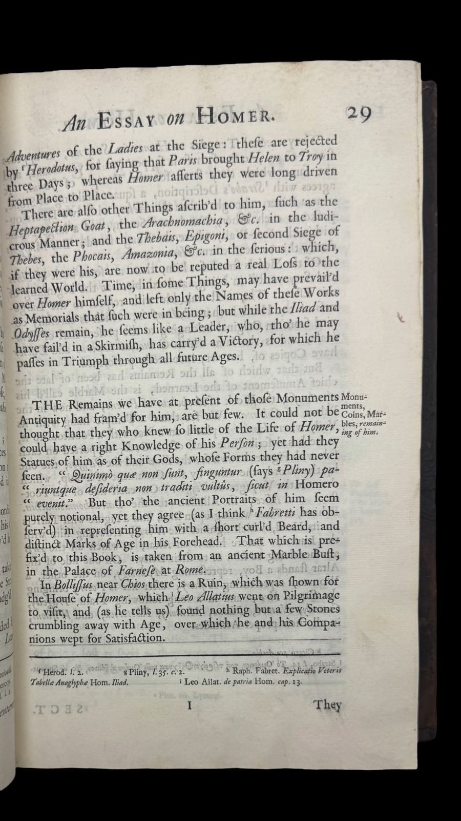 1715 – The Iliad of Homer by Alexander Pope *SCARCE 1ST EDITION FOLIO FINE CALF*