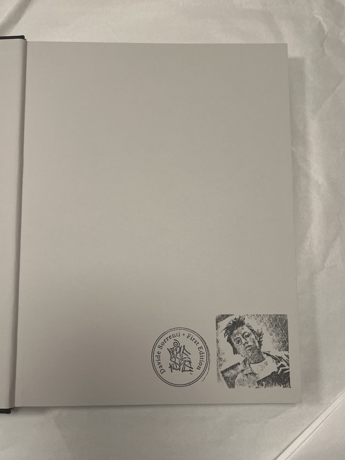 DAVIDE SORRENTI Journals Volume 1 1994 1995 Brand New IDEA ESTATE STAMPED