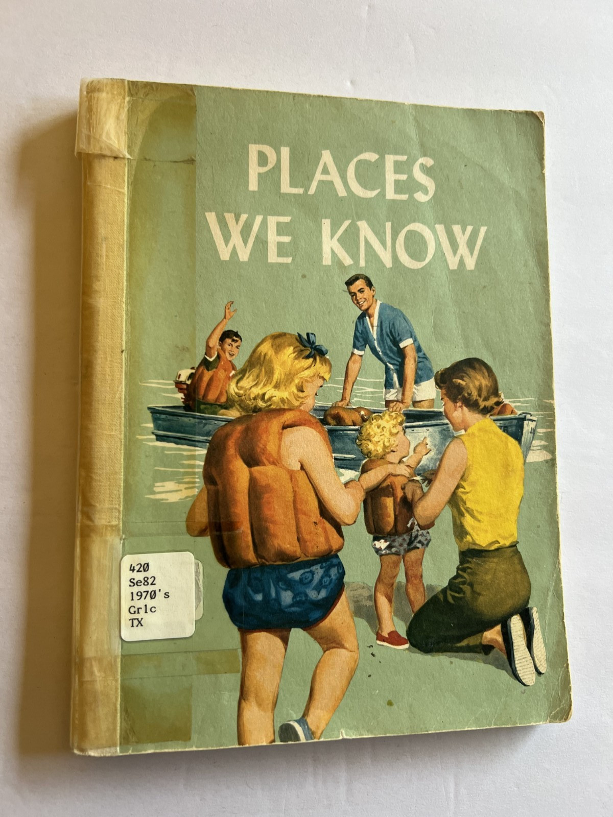 Places We Know Dick and Jane Old School Book Primer 1966