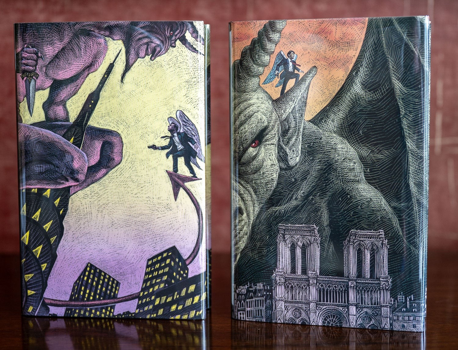 William Hjortsberg / Falling Angel and Angel’s Inferno Signed 2020