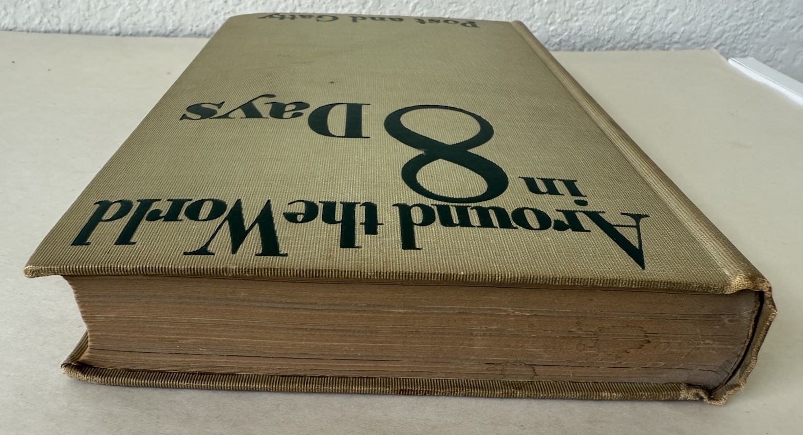 Wiley Post & Harold Gatty SIGNED – Around the World in 8 Days (1931) 1st Edition