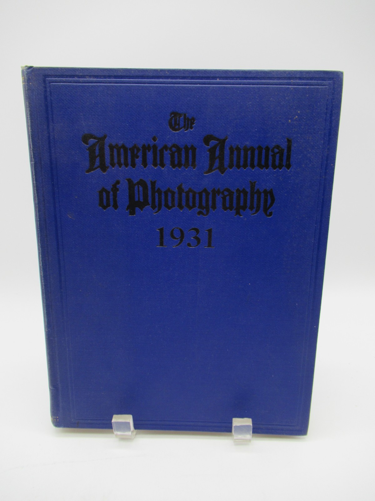 AMERICAN ANNUAL OF PHOTOGRAPHY 1931 Vol XLV American Photo Pub Co HC Book