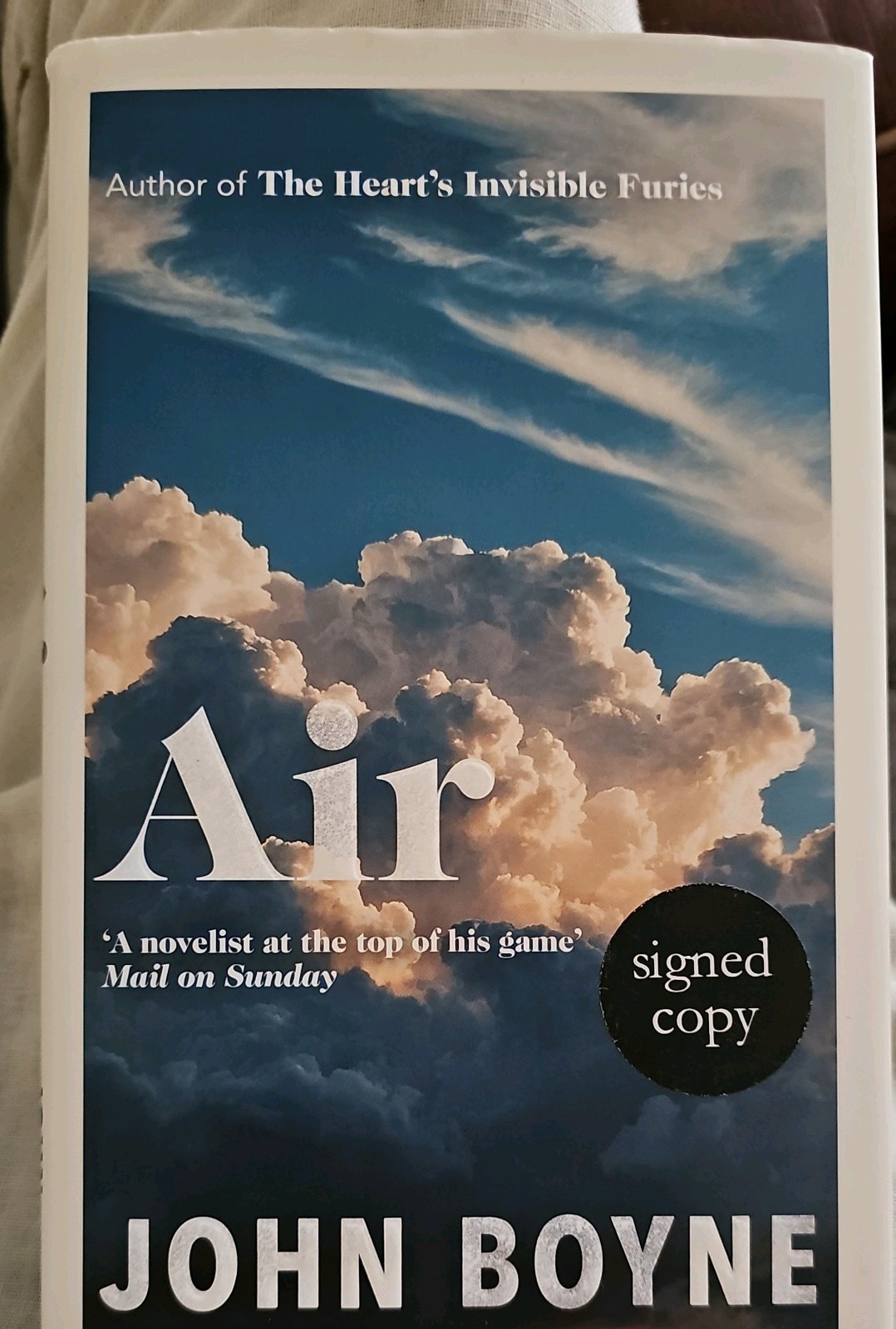 ☆SIGNED☆●JOHN BOYNE● *AIR*~Doubleday HB~ 1ST EDITION