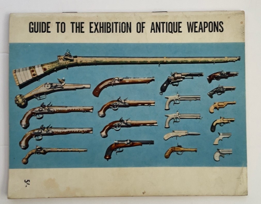 1953 Guide to the Exhibition of Antique Weapons Development of the Gun Booklet
