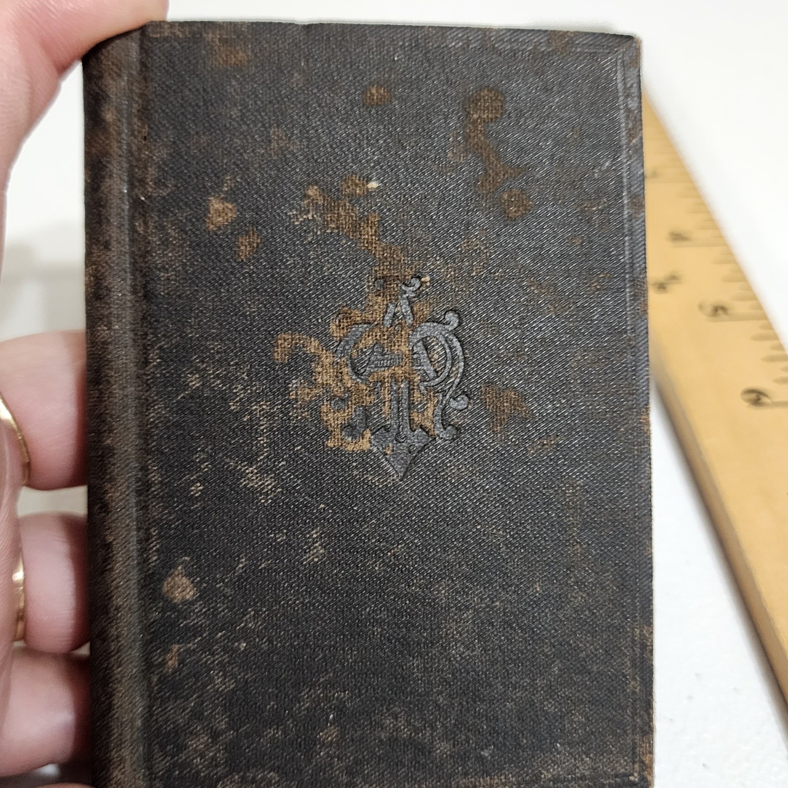 1897 Imitation of the Blessed Virgin Mary Benziger Brothers Antique Prayer Book