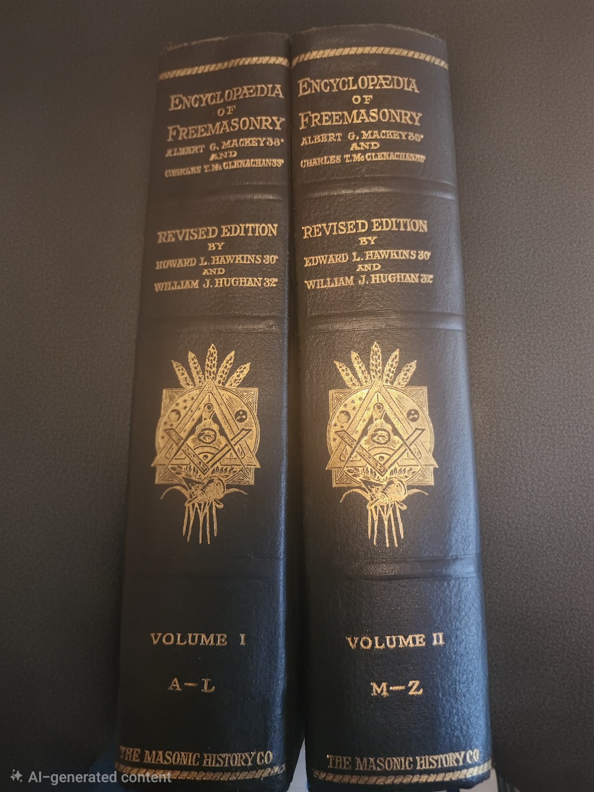 Encyclopedias of Freemasonry by Albert G. Mackey 33° And Handbook