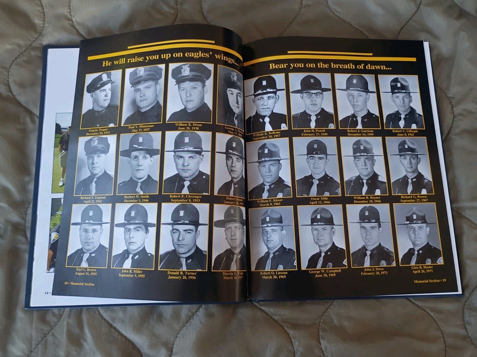 Indiana State Police Service 2005 Yearbook History Hardcover