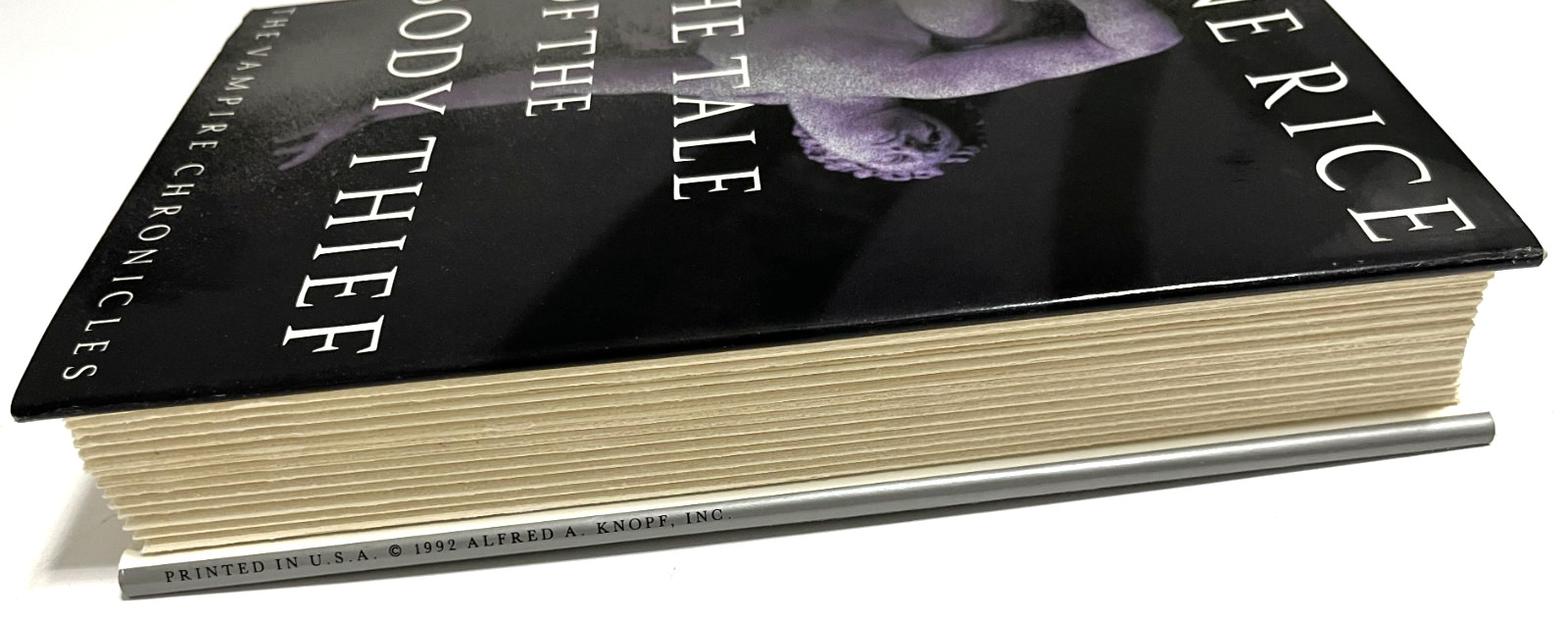 ANNE RICE Interview w/ the Vampire Tale of the Body Thief 1st Ed SIGNED Lot of 2