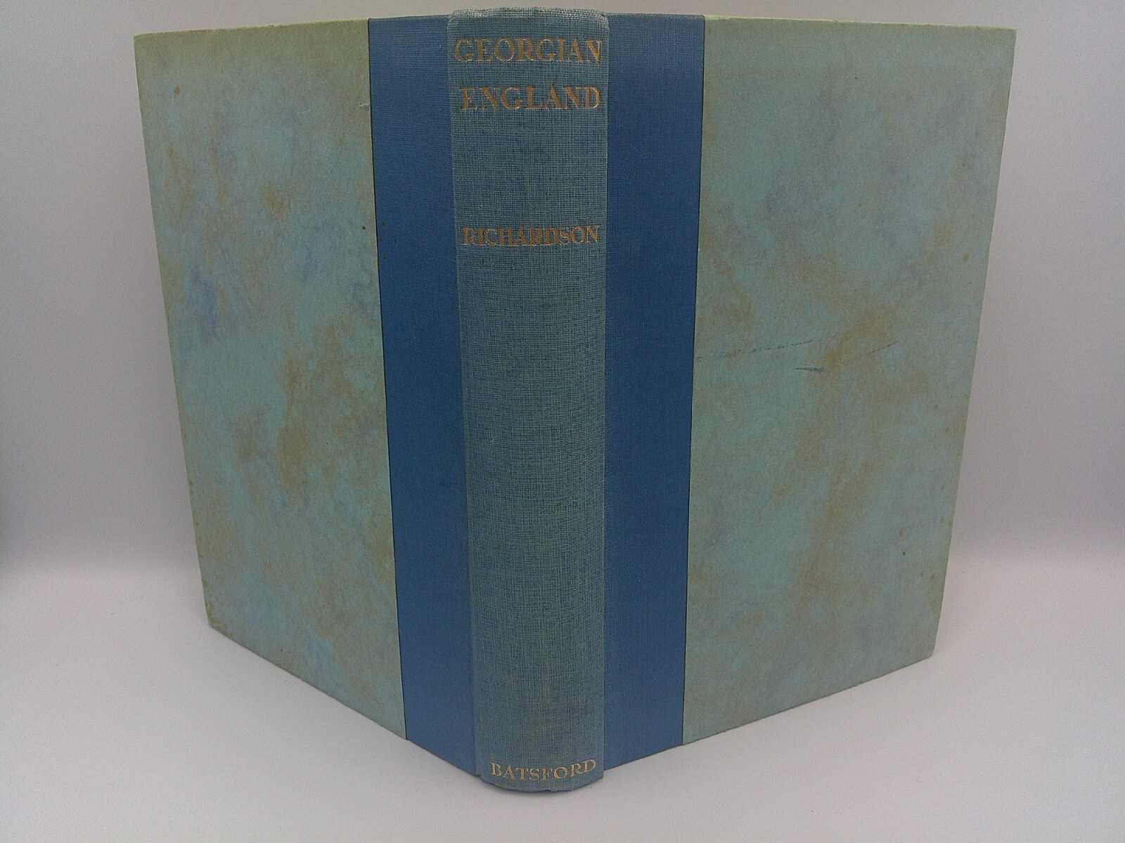 Georgian England (A. E. Richardson) Hardback, 1931, English History 1700-1820