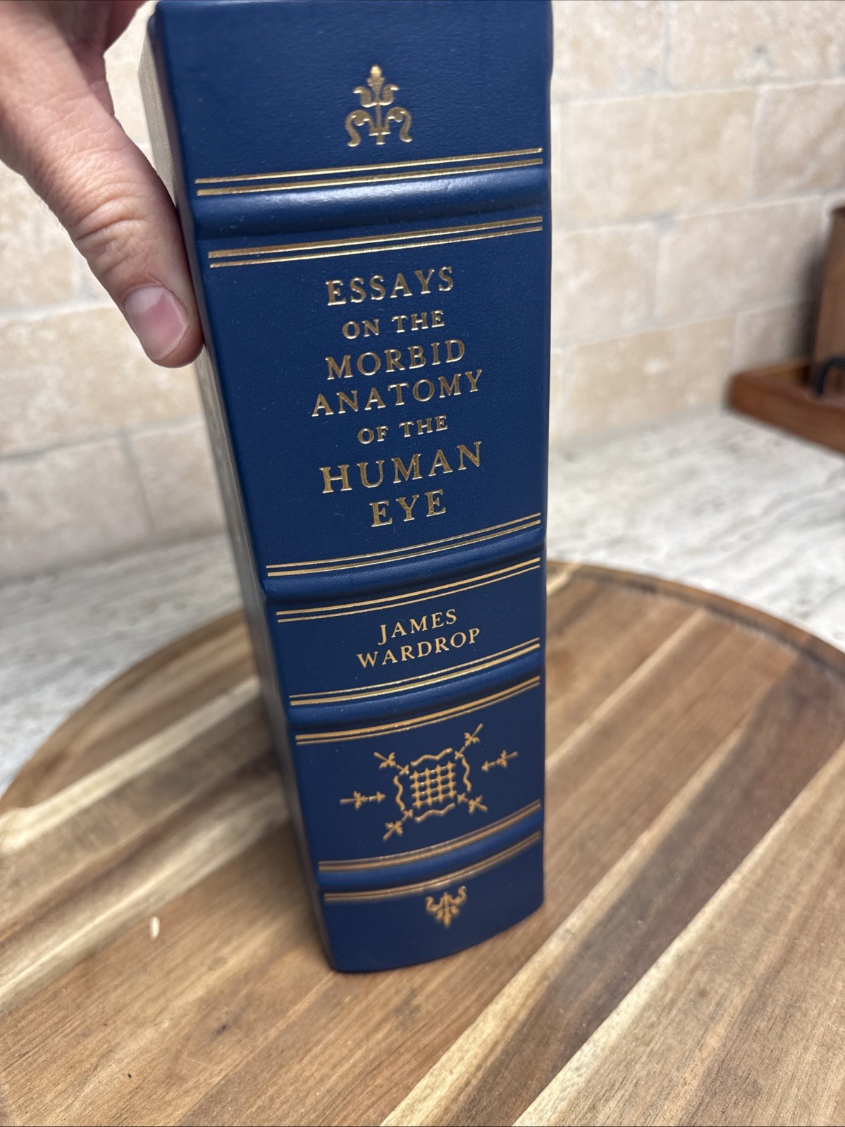 Gryphon Editions Leather Bound Essays On The Morbid Anatomy Of The Human Eye