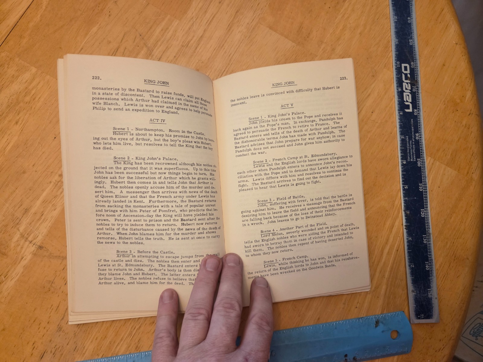 Shakespeare – Hymarx Outline Series – 1960 Student Outline Co. Trade Paperback