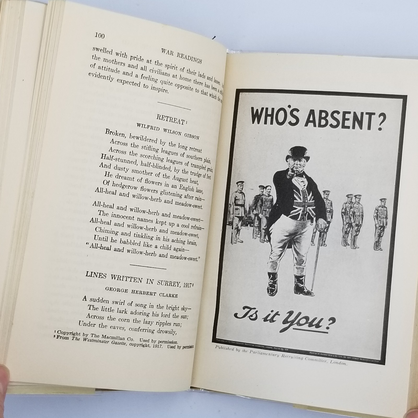 War Readings – 1918 Scribner WWI Military National Board for Historical Service