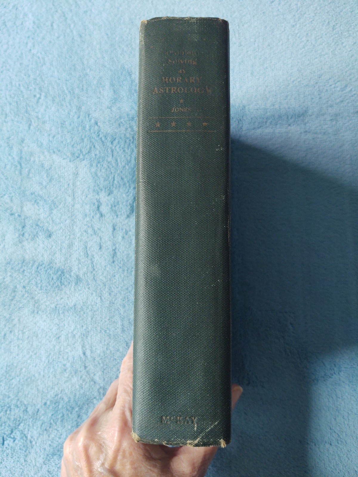 Problem Solving by Horary Astrology Marc Edmund Jones 1946 HC First Edition