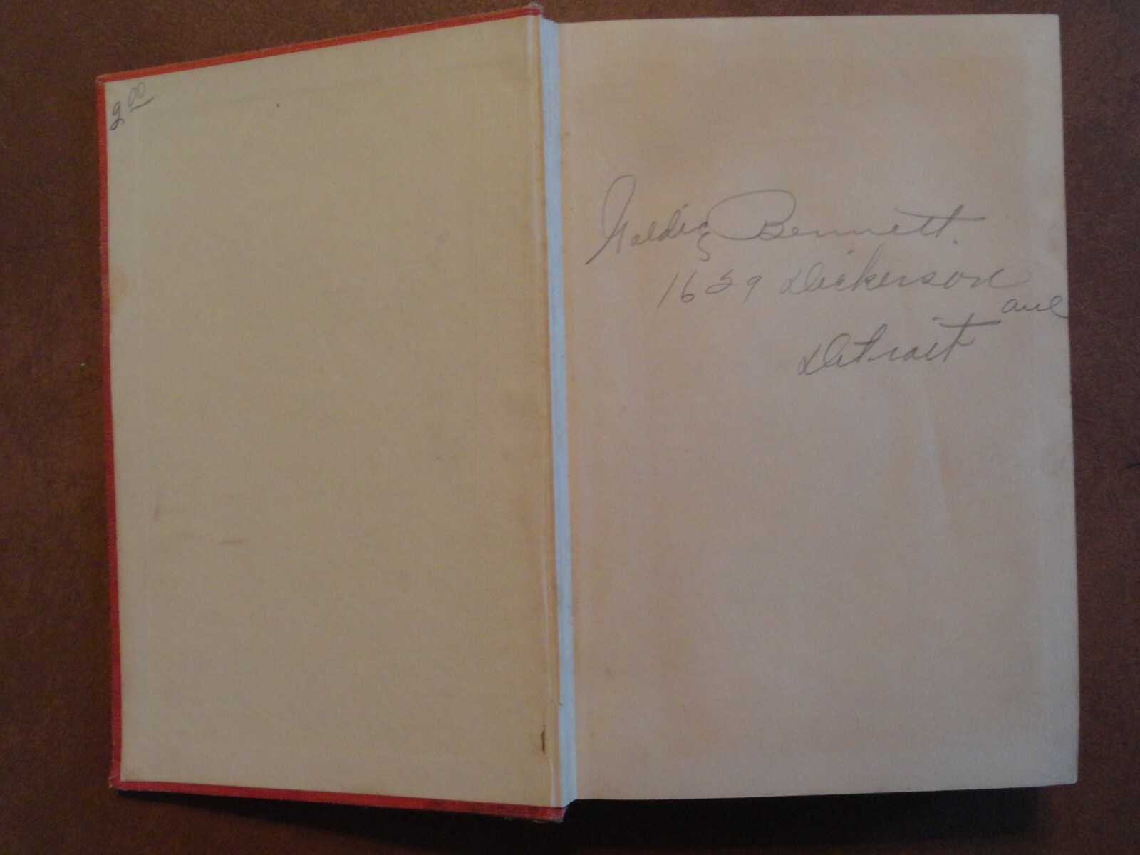 A SON OF THE SAHARA BY LOUISE GERARD – 1922 – THE MACAULAY COMPANY – HARDCOVER