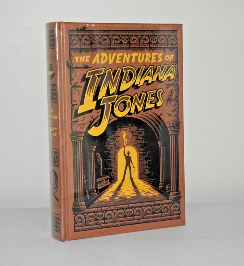 New Adventures of Indiana Jones 3 Volume Sealed Leather Bound Hardcover