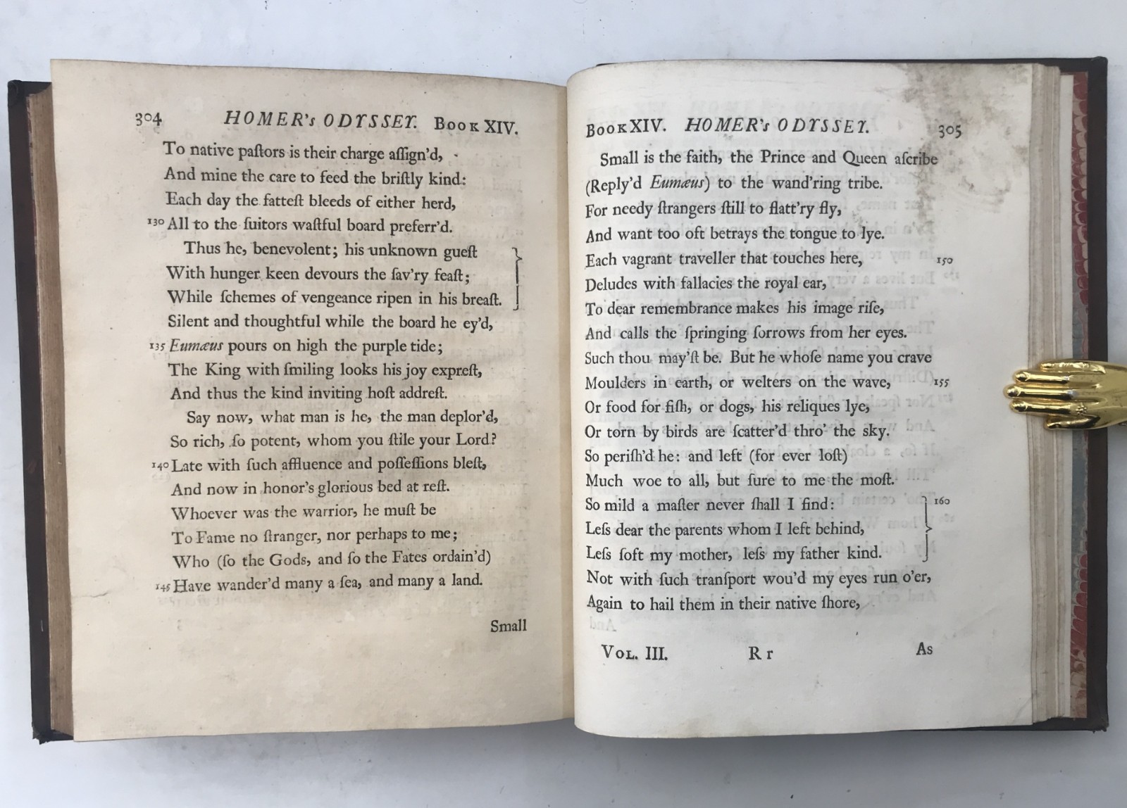 1725-26 Pope THE ODYSSEY OF HOMER 5 Vols First Edition Illustrated Poetry