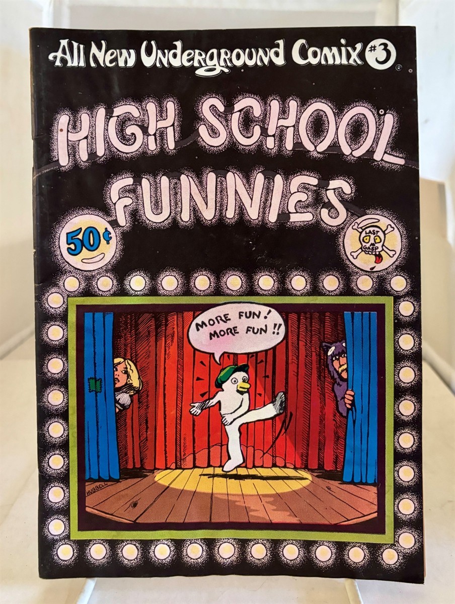 All New Underground Comix Number 3 High School Funnies / the Mountain (Double