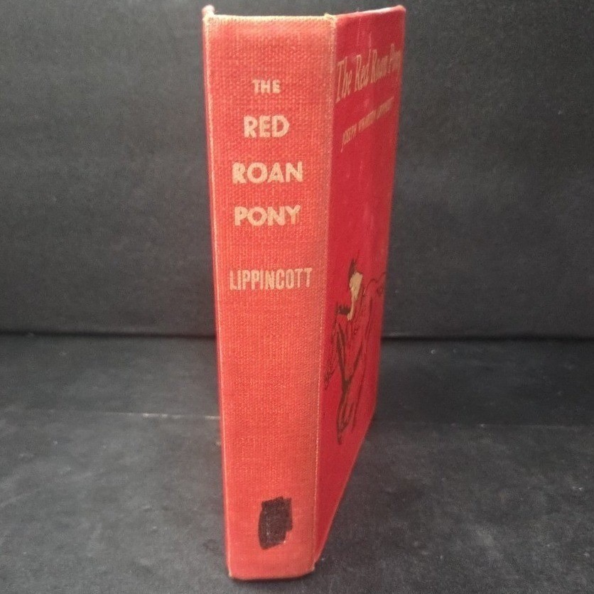 The Red Roan Pony Joseph Wharton Lippincott 1951 Hardcover CW Anderson Illus