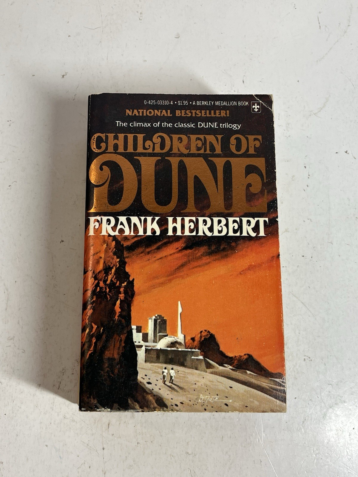 Frank Herbert Collection of Dune Paperback Lot Of 3 Books 1970’s Books 2-4
