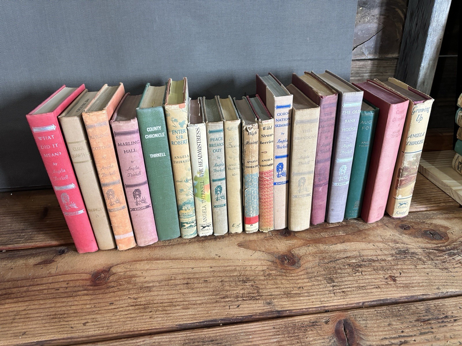 (18 BOOKS) – Hardbacks As Pictured. See photos – Angela Thirkell 1st *AN3