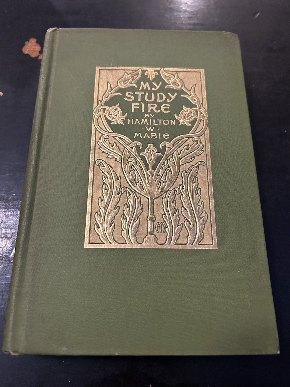 Hamilton W. Mabie My Study Fire Dodd, Mead & Co. Hardcover 1899 Cambridge USA