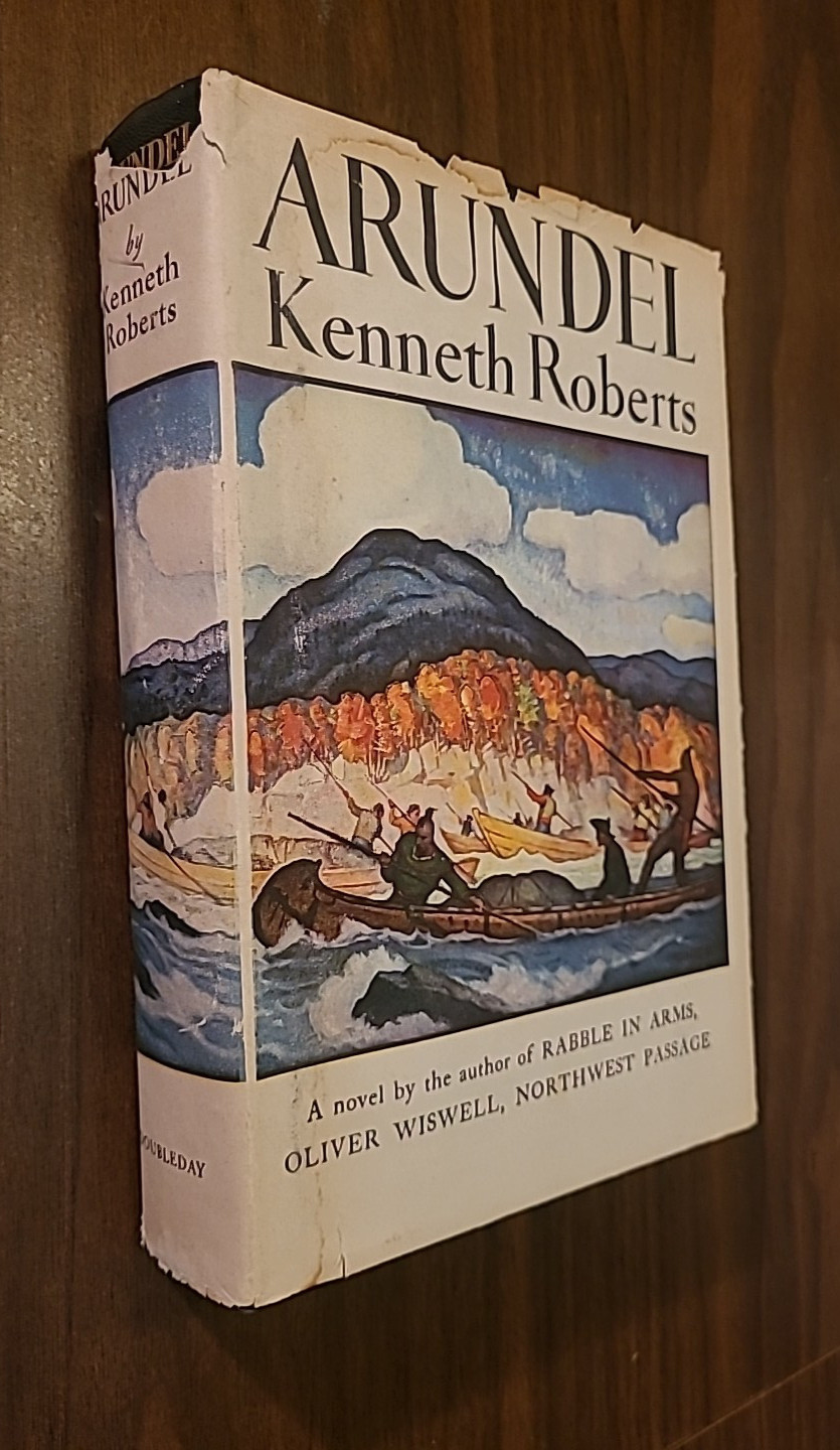 Arundel by Roberts, Kenneth Lewis (1956, HARDCOVER w/DJ) VTG