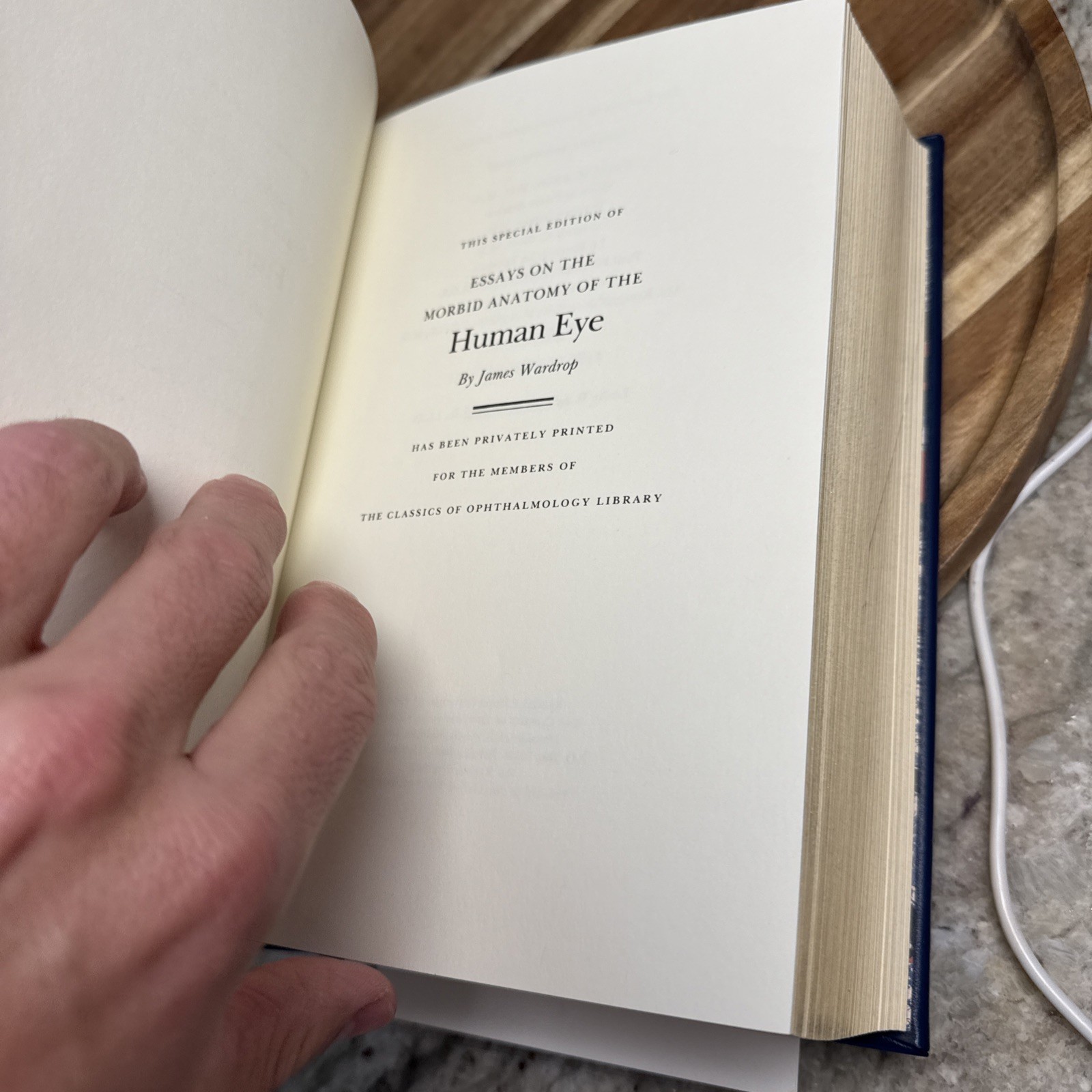 Gryphon Editions Leather Bound Essays On The Morbid Anatomy Of The Human Eye
