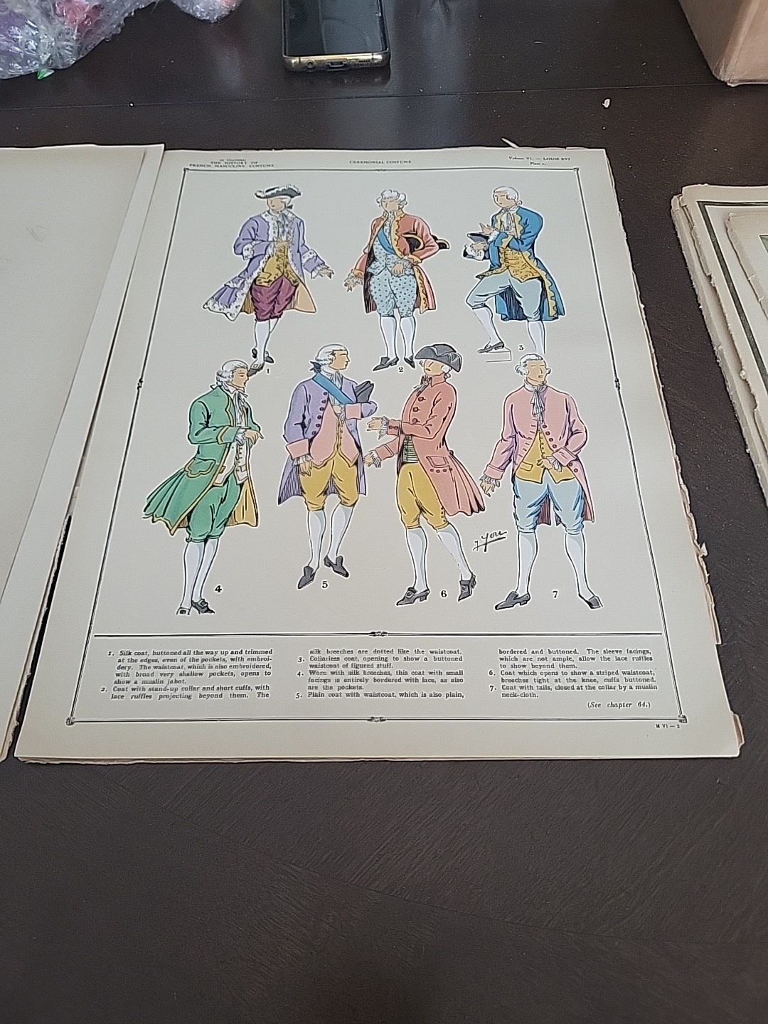 The History of French Masculine Costume Masculine Ideal Perukes And Dress-Coats