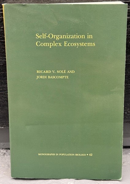 Self-Organization in Complex Ecosystems – LIKE NEW, RARE