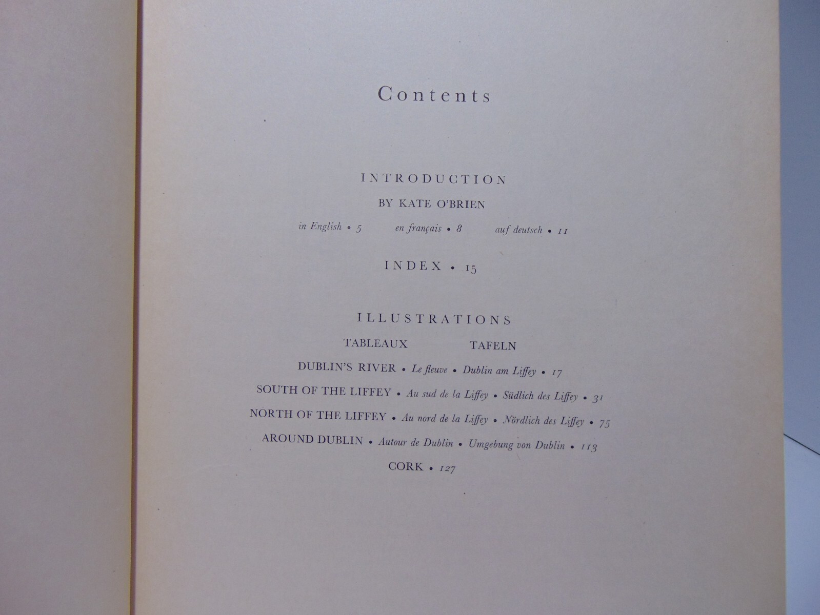 Dublin And Cork Photographed By R.S. Magowan (1961, HC) English/French/German