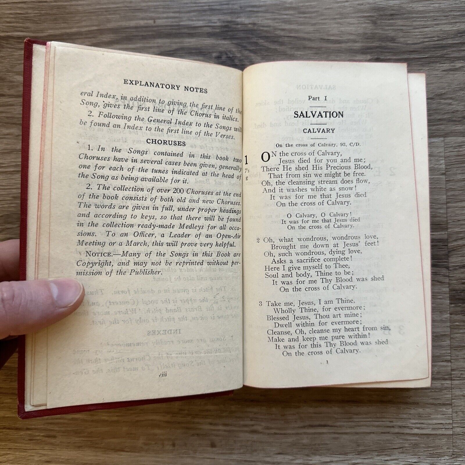 Salvation Army Songs/ Compiled By General William Booth/ 1925