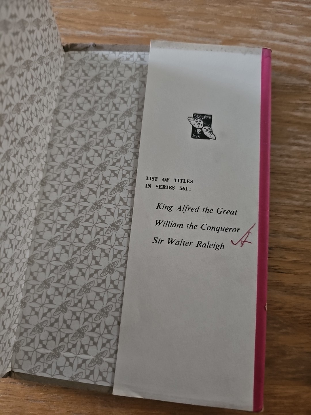 VINTAGE LADYBIRD BOOK SIR WALTER RALEIGH HISTORY SERIES 561 1st Edition Dj B2