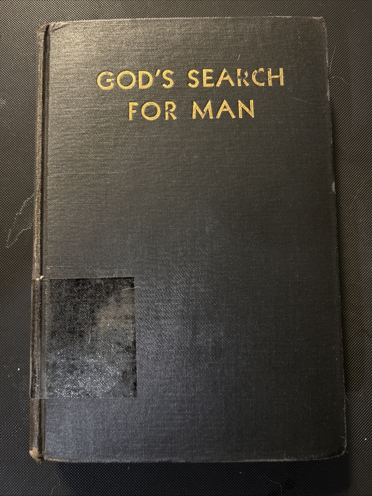 Rare Book, 1935, God’s Search For Man, Karl Barth, 1st Ed.