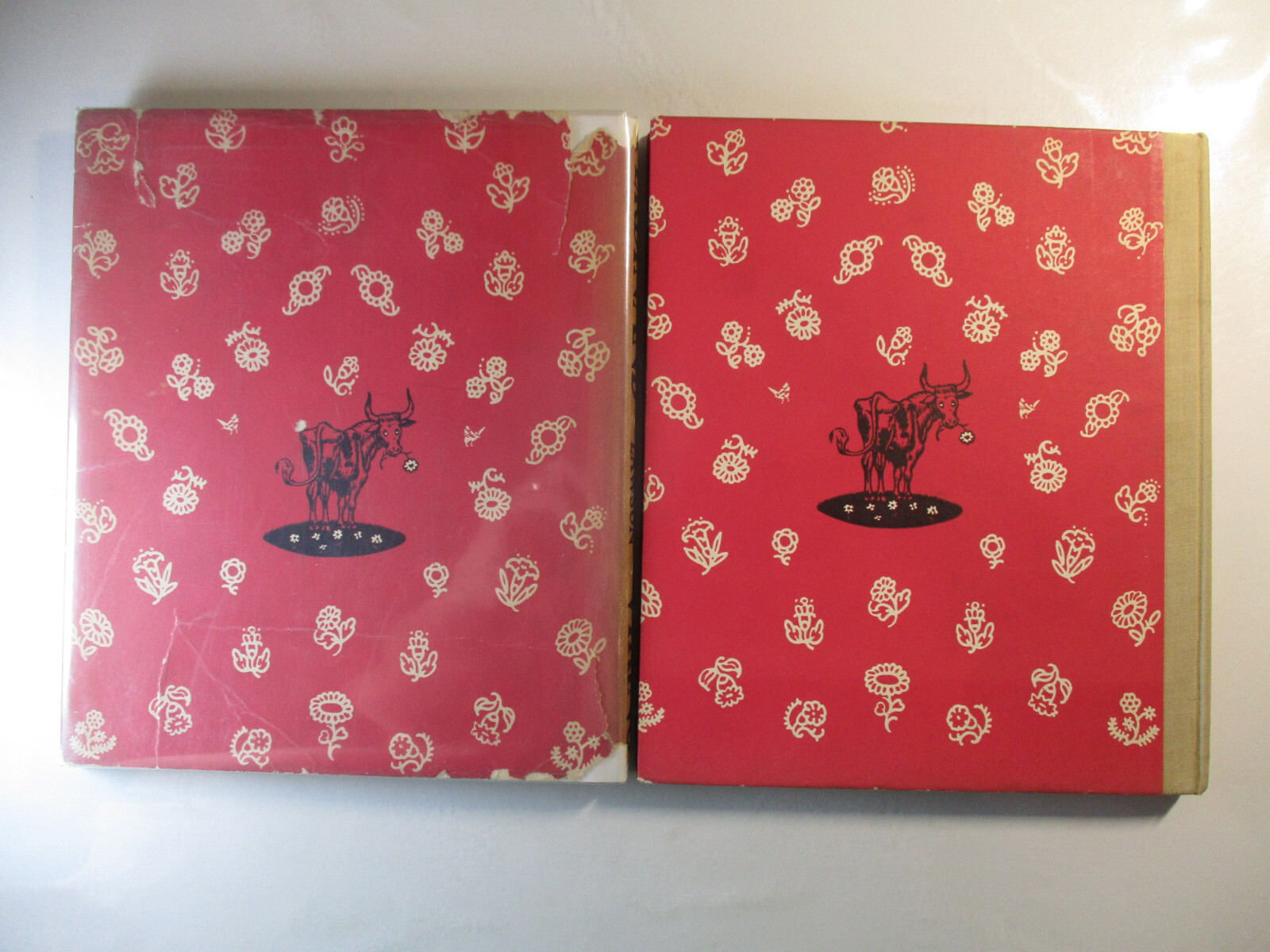 Story of Ferdinand, Munro Leaf, Robert Lawson, Viking Press, DJ, 8th Print, 1937