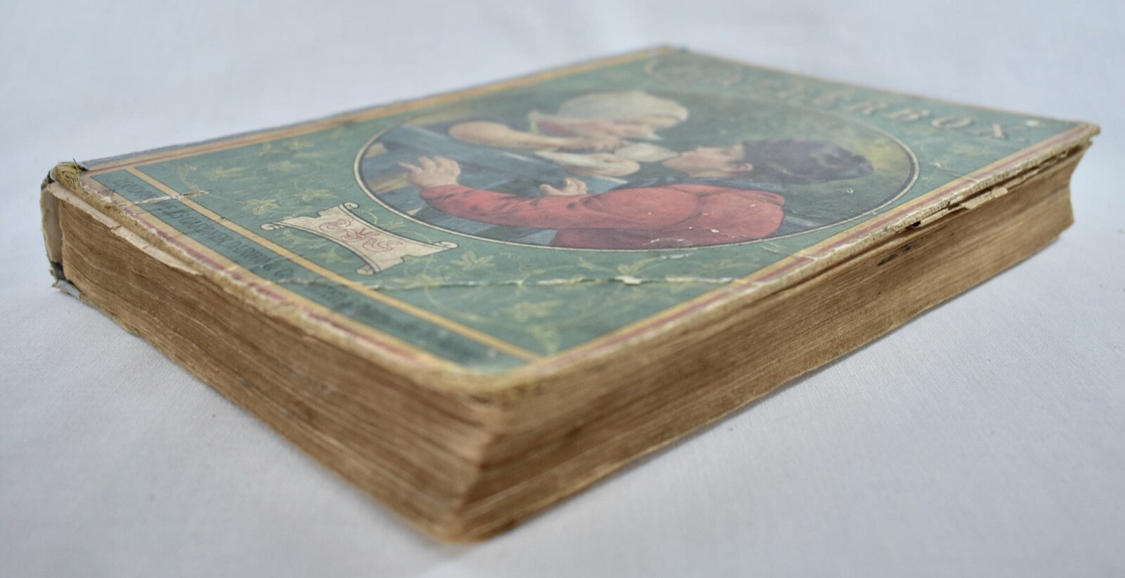 ANTIQUE CHATTERBOX HARDBACK CHILDRENS MAGAZINE BOOK c1920