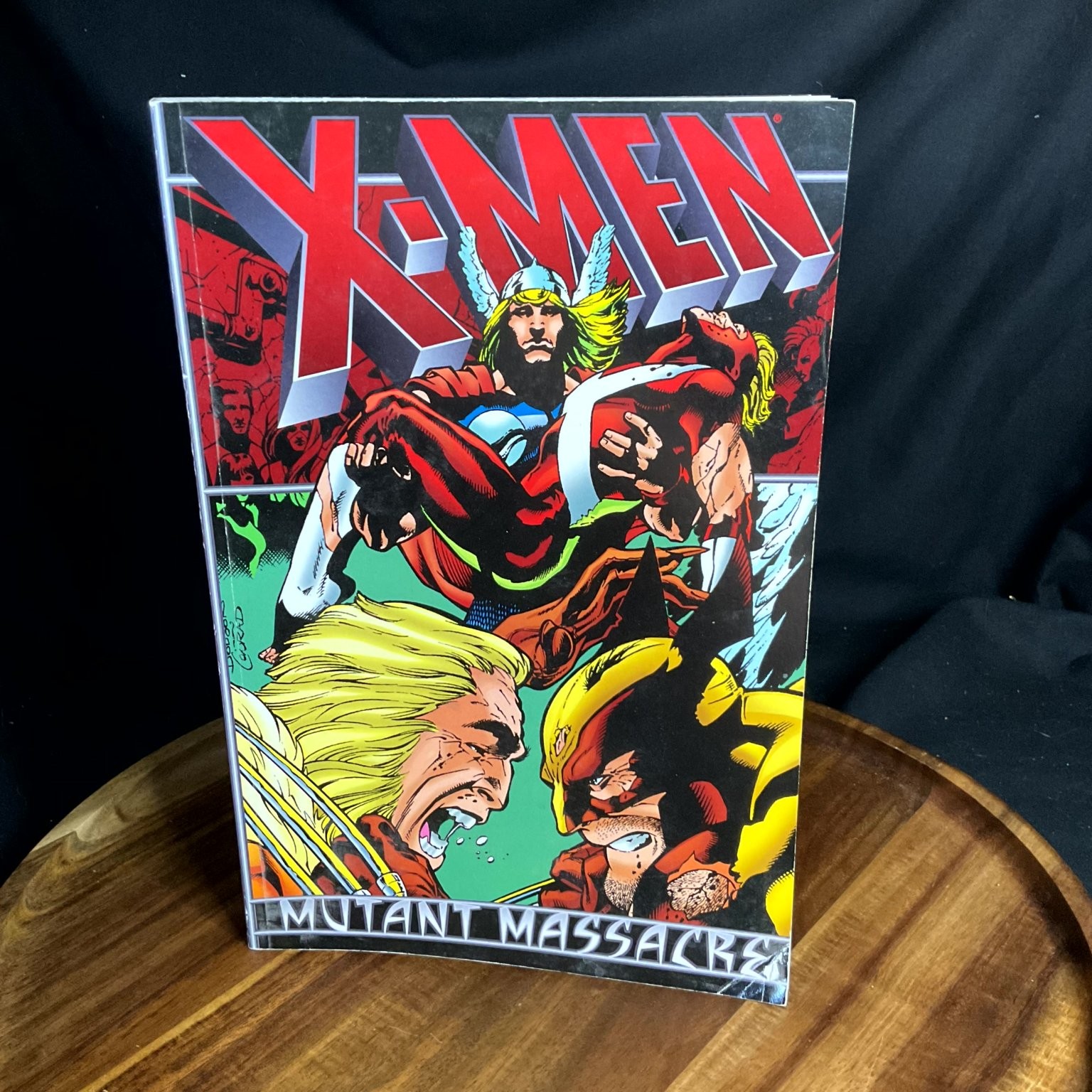 X-MEN: MUTANT MASSACRE Marvel Comics Chris Claremont 1996 Illustrated TPB