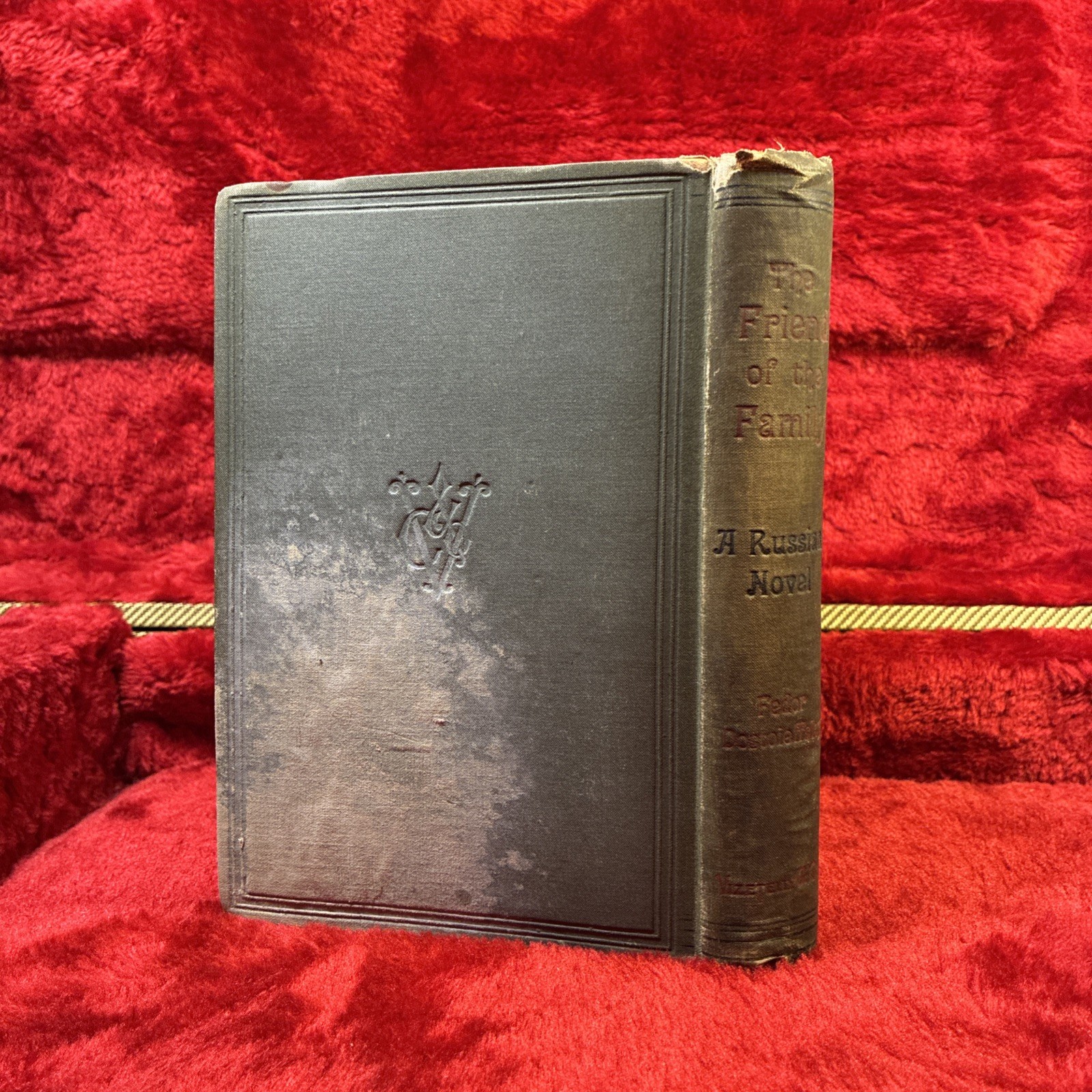 Fyodor Dostoevsky The Friend of the Family and The Gambler 1887 1st Edition RARE