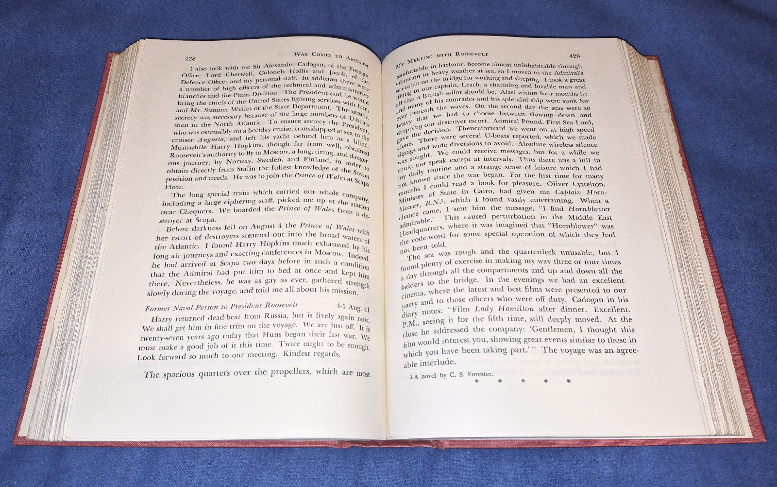The Second World War by Winston S. Churchill – 6 Vol. set – Houghton Mifflin Co.