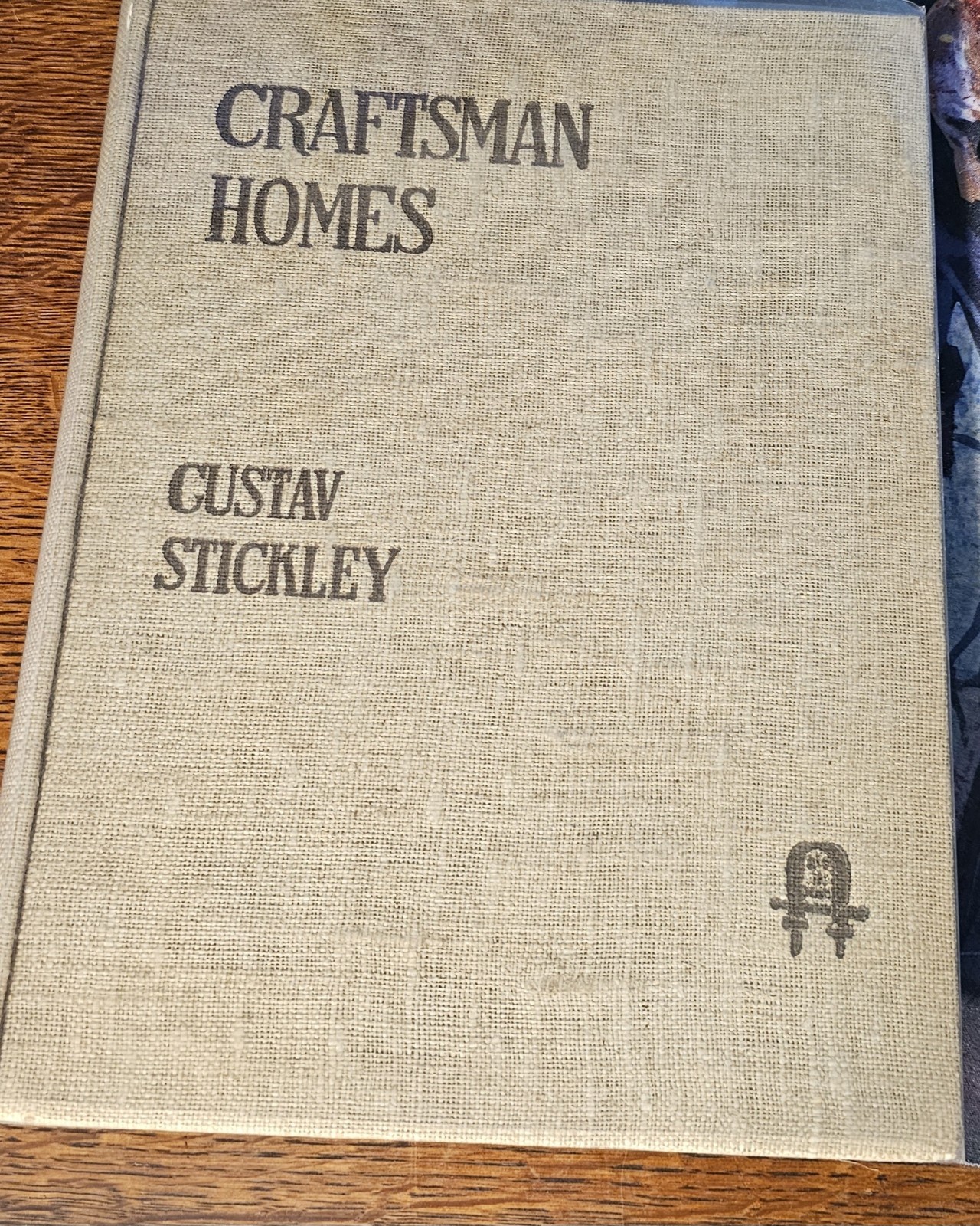 1909 Craftsmen Homes gustav stickley canvas cover