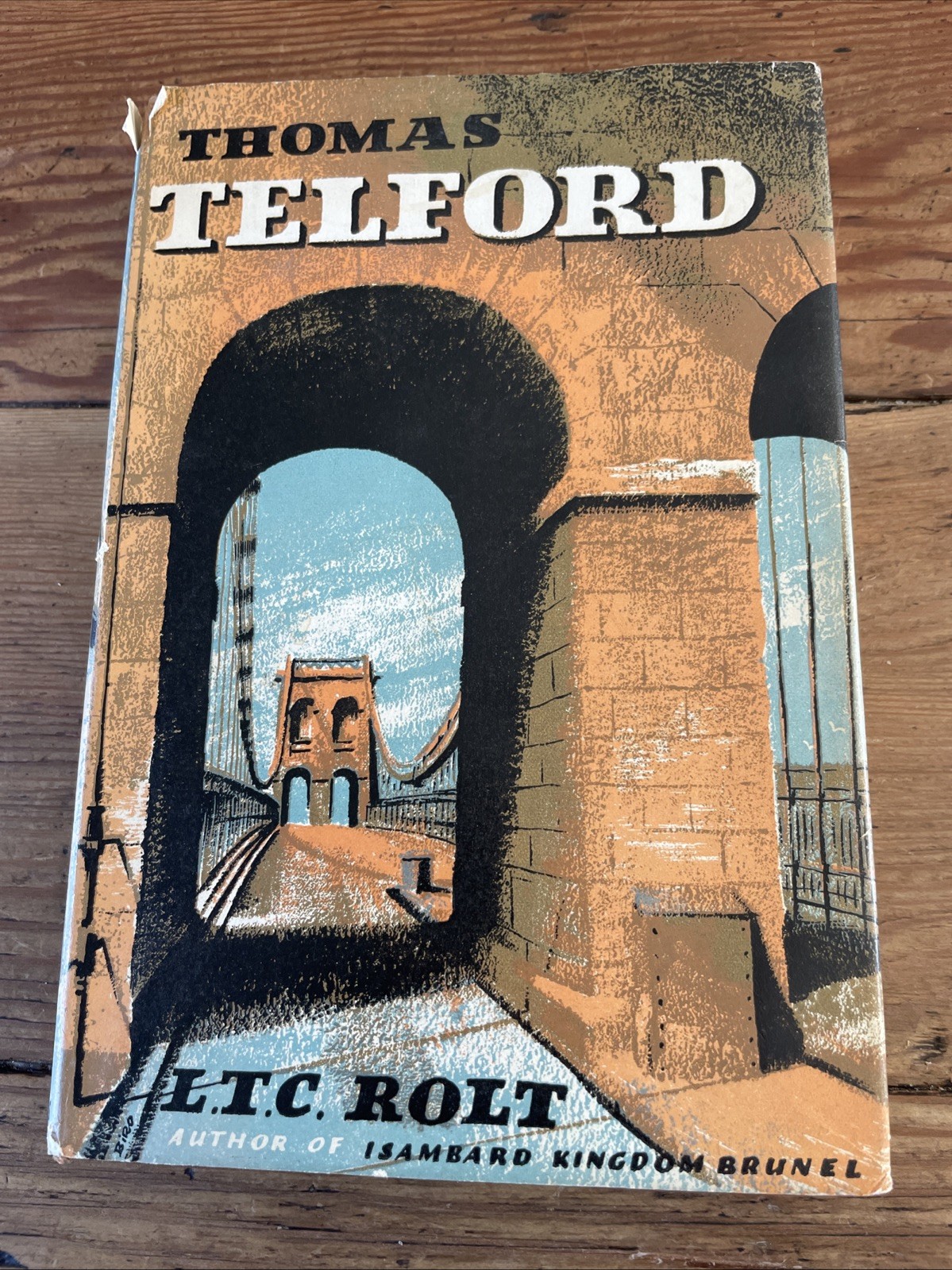 THOMAS TELFORD by L.T.C. ROLT. 1959 Second Impression