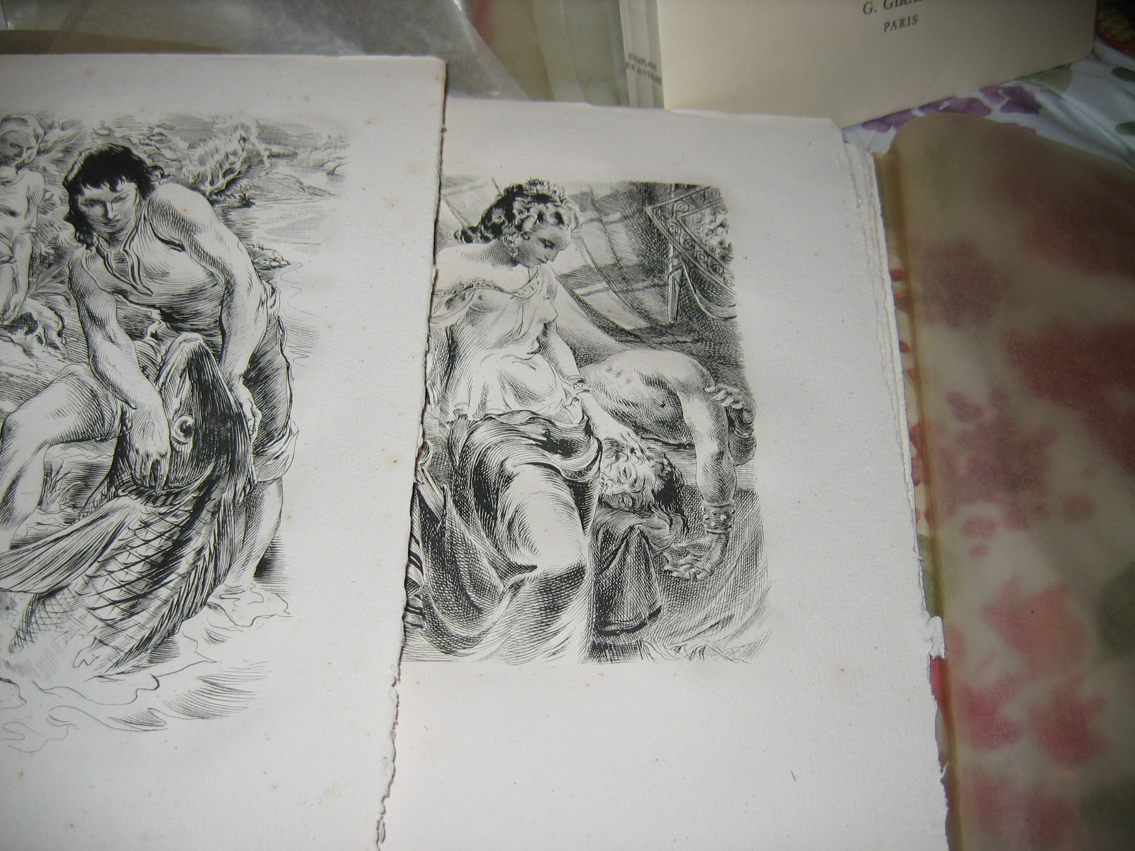 Frédéric Lefèvre “Biblical Images” Paper Auvergne 1/25 Lithos by HOFER + Suite