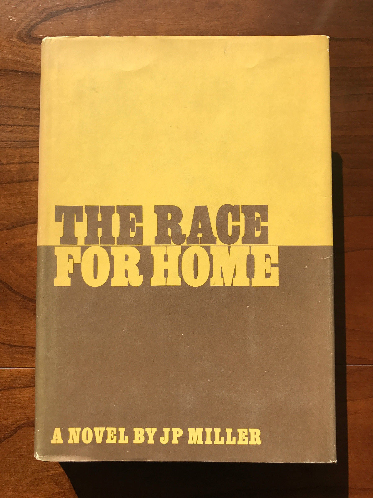 The Race For Home, by J.P. Miller – 1968 – Signed 1st Ed, 1st Prtg Vtg. H/C Book