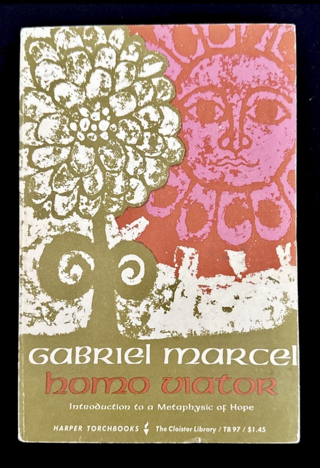 Homo Viator Gabriel Marcel 1962 Harper Torchbook PB Metaphysics Existentialism