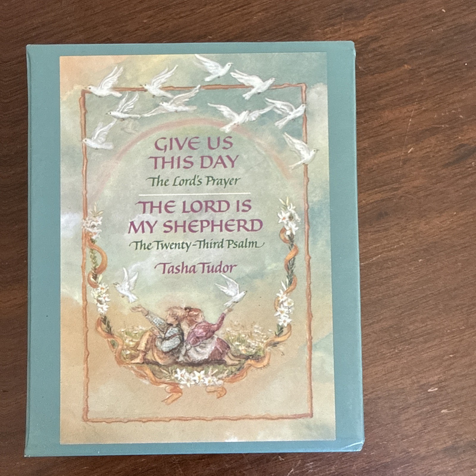 Tasha Tudor Mini Gift Set The Lord’s Prayer & 23rd Psalm Set of 2 – 1st Print