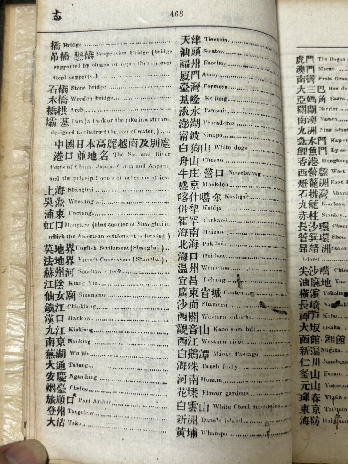Rare Vintage Qing Dynasty Chinese English Learning Book China 1896 Shanghai
